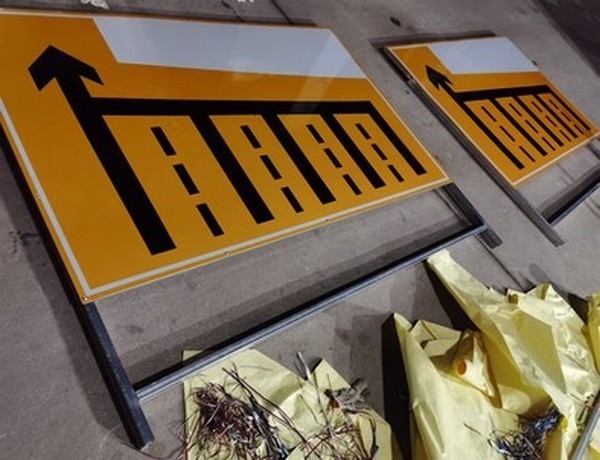 晋中晋中道路施工标志牌 养护专用标志牌